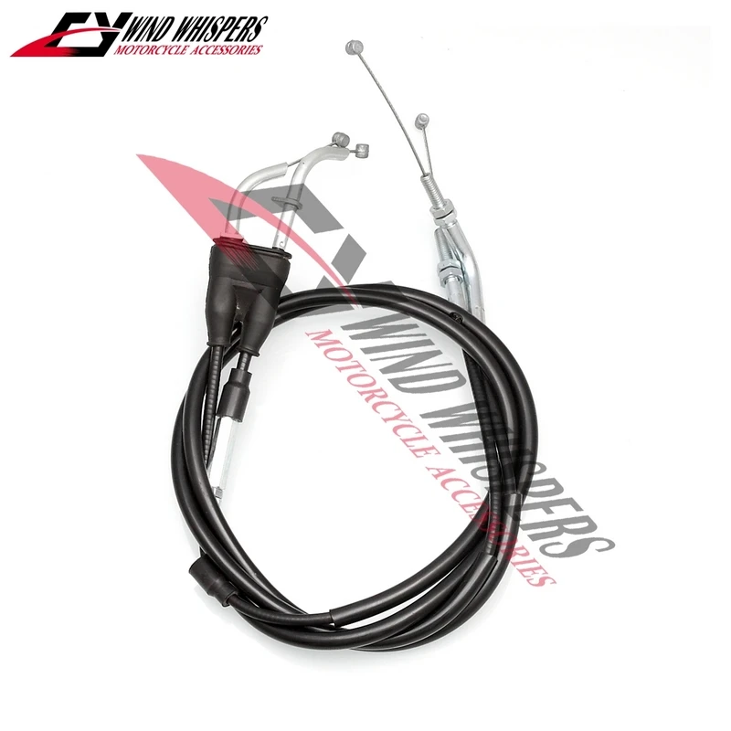 Free Shipping Motorcycle A+B Throttle wire Accelerator Cable Line For