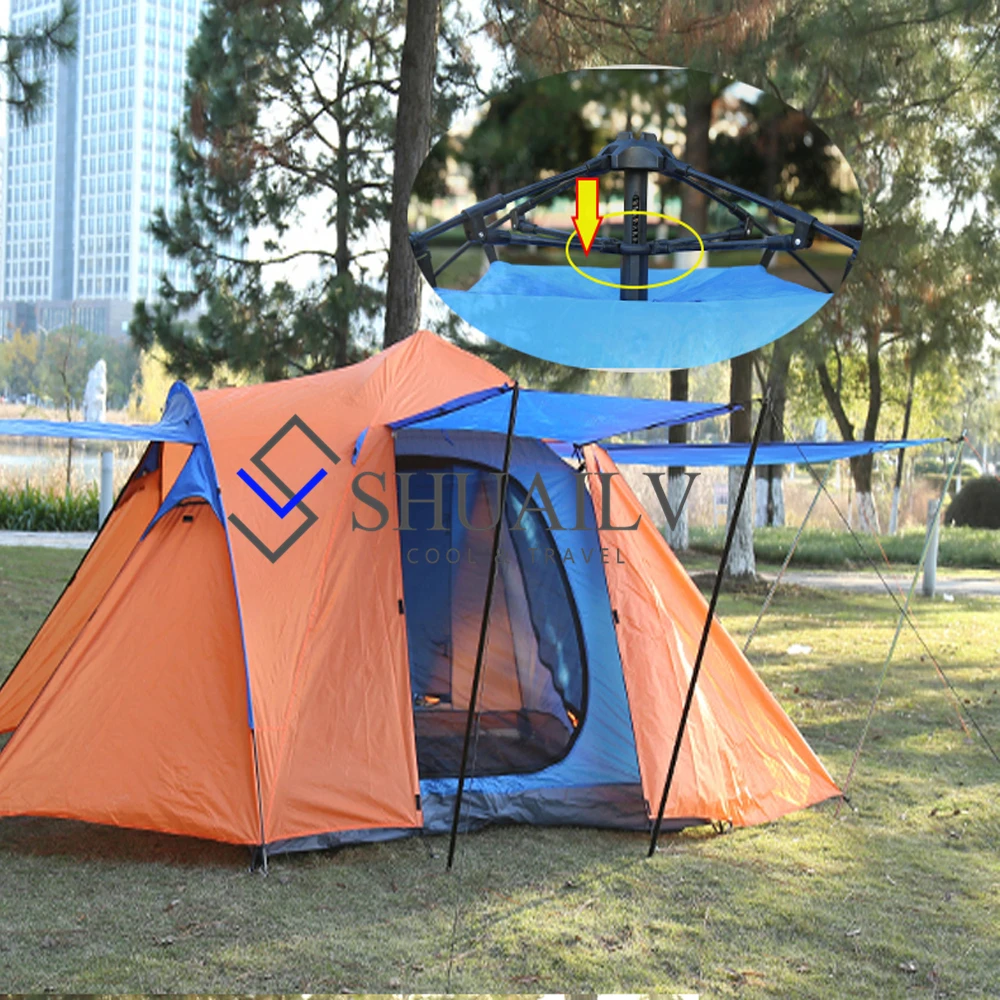 Outdoor Picnic Quick Opening Travel Tent Automatic Camping Awning Tents