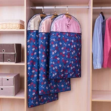 Vestidos дышащая ткань сумка для хранения одежды платье одежда складной чехол для костюма хранение одежды молния пылезащитный чехол Сумки