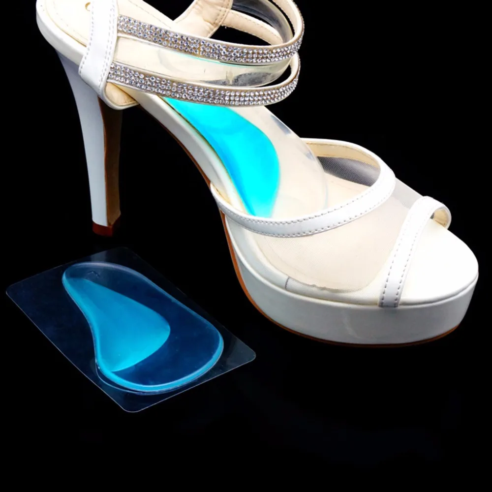 

THINKTHENDO 2x Pugel Shoe Insert Orthopedic Orthotic Arch Support Insole Flatfoot Correction