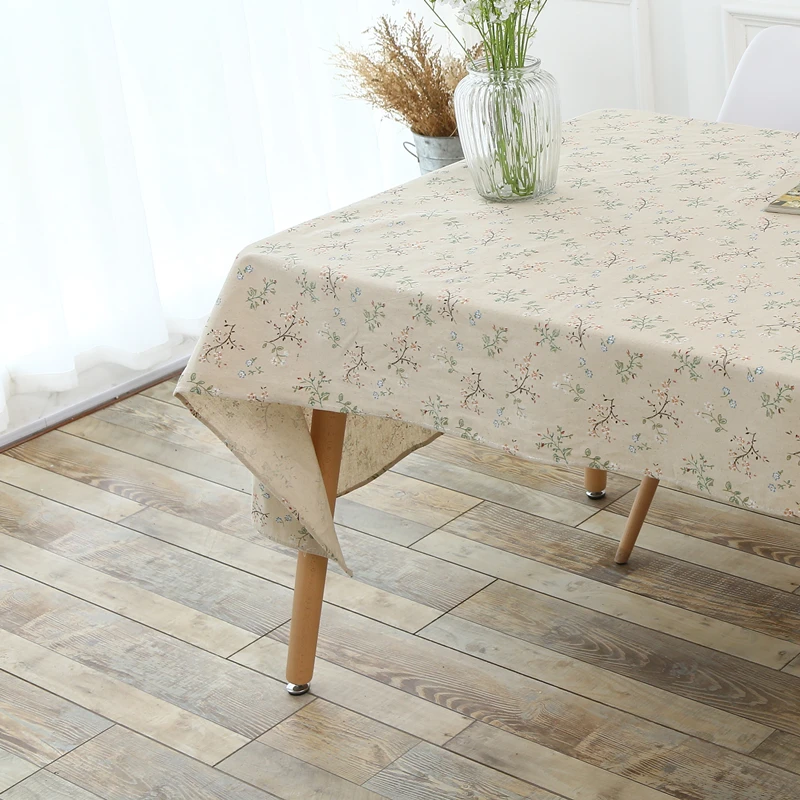 Kiwiberry Table Cloth Party Flower Pattern Dining Disposable Table Cloth Cotton Linen Decorative Fornasetti Plastic Tafelkleed