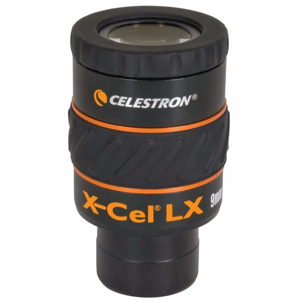 Окуляр CELESTRON X-CEL LX 9 мм поле зрения 60 шестиэлементный полностью многослойный объектив цельный окуляр не Монокуляр