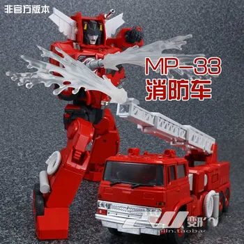

New arrival Masterpiece MP-33 MP33 INFERNO G1 fire truck Transformation KO Action figure