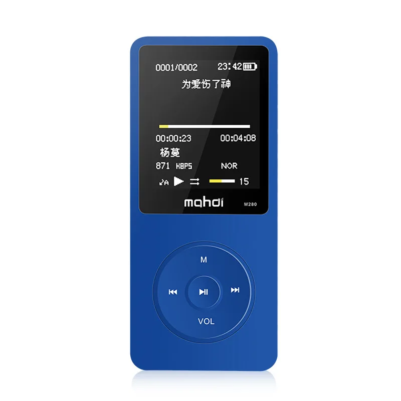 M280 Ruizu X02 8G большой объем памяти спортивный MP3 плеер динамик диктофон электронная