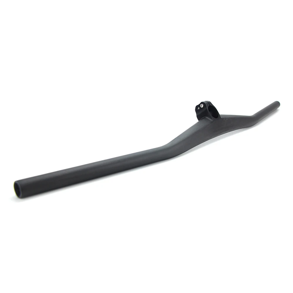 Online ULLICYC UD carbono una forma MTB integrado manillar bicicleta elevador 2 ° grados con 40 50 60 70mm Stem MTB manillar