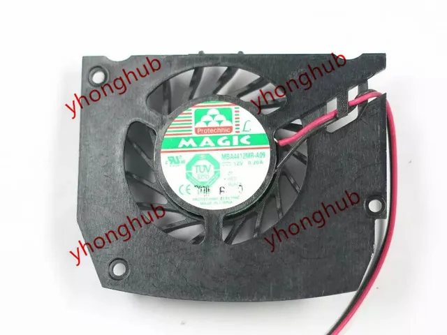 Modest Emacro For MAGIC MBA4412MR-A09 DC 12V 0.20A 2-wire Graphics card Fan Modest Emacro For MAGIC MBA4412MR-A09 DC 12V 0.20A 2-wire Graphics card Fan