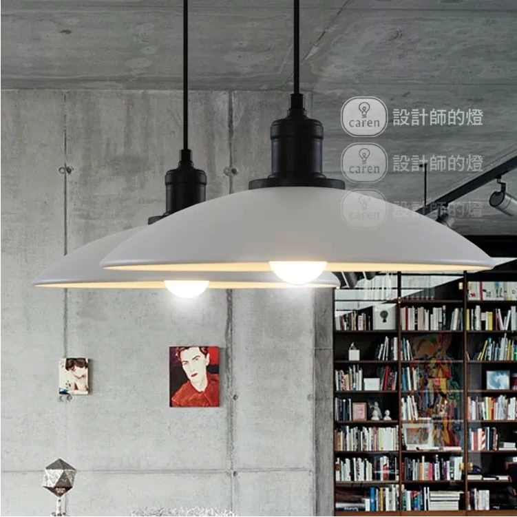 IKEA lamp modern minimalist designer vintage American country creative restaurant lighting white single-head chandelier | Лампы и