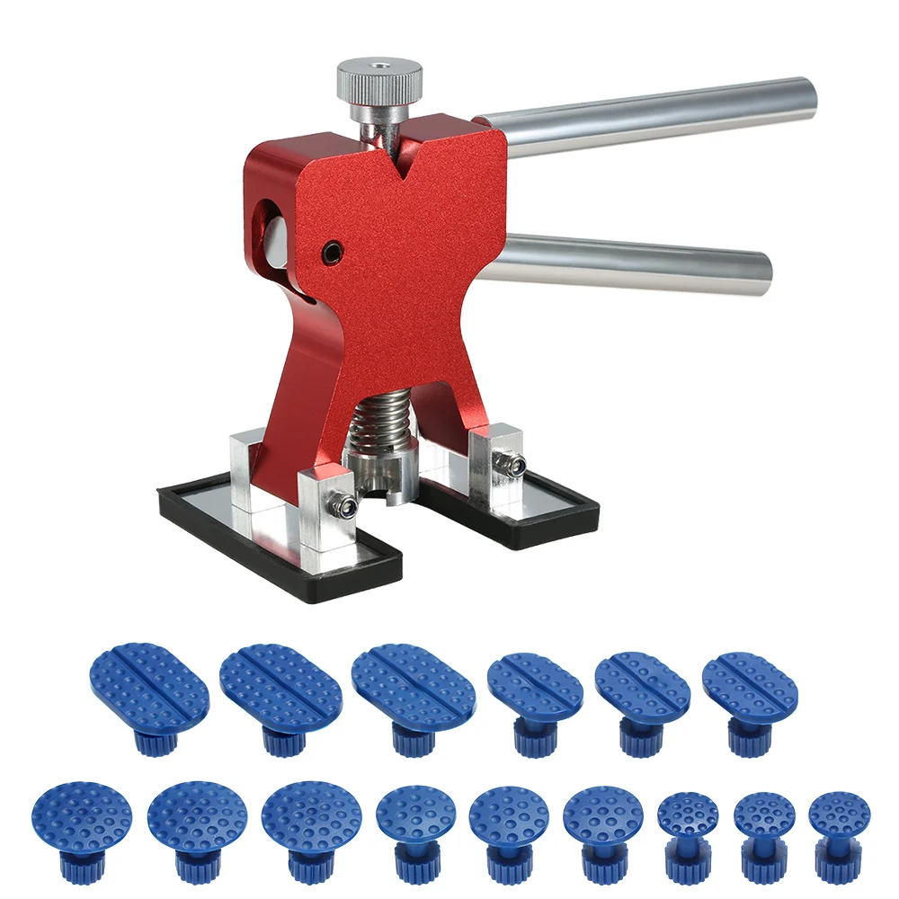 

KKmoon Car Body Paintless Dent Repair Tools Dent Puller Tabs 15 Pcs Glue Tabs Hail Removal Tool Paint Care Tools