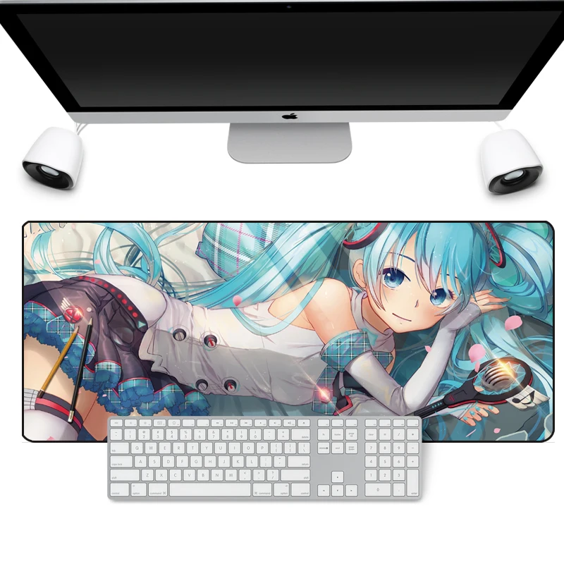 Купить Pbpad store 400x900 мм Аниме Коврик для мыши замок край ...