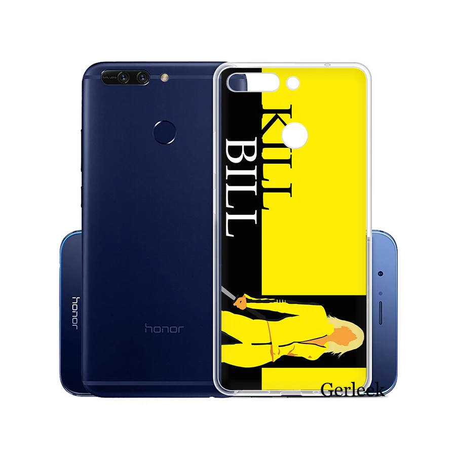 Чехол для телефона Kill Bill Movie Drawing Huawei Honor 6A 7A 7C 7X8X8 9 10 Lite Play мягкие чехлы из