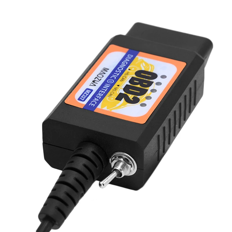 Диагностический сканер Maozua ELM327 V1.5 USB для F ord MS CAN HS Forscan OBD2 Elm327 OBD 2 Bluetooth Wi