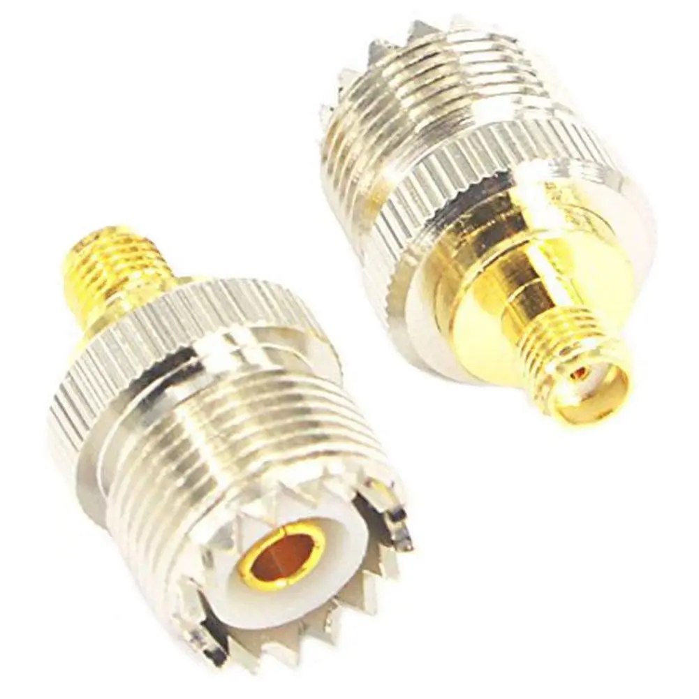 Новый стиль RF коаксиальный адаптер SMA female to SO239 UHF гнездо SO 239 антенный кабель