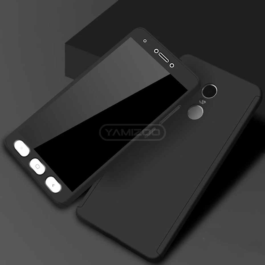 YAMIZOO For Xiaomi Redmi 4x Note 4 Global Case For Xiaomi Redmi 4x Note 4 Case 360 Full Protective Hard Phone Case Glass Coque   (3)
