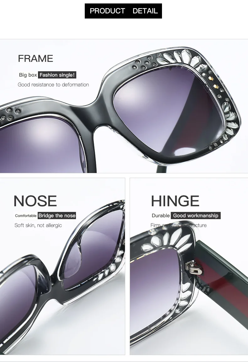 LONSY модные большие солнцезащитные очки Для женщин Брендовая Дизайнерская обувь винтажные очки, Ретро Женщины Óculos де Sol DF5709