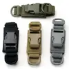 Multifunction Durable EDC Waist Keychain Molle Webbing Backpack Buckle Keychain Airsoft Outdoor Camping Hiking W/Adhesive Strap ► Photo 2/6