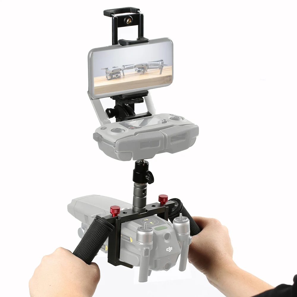 

Cinema Tray Mental Dual Handheld Gimbal Holder Camera Stabilizer Bracket Kit for DJI Mavic Pro for Platinum Version Drone Access