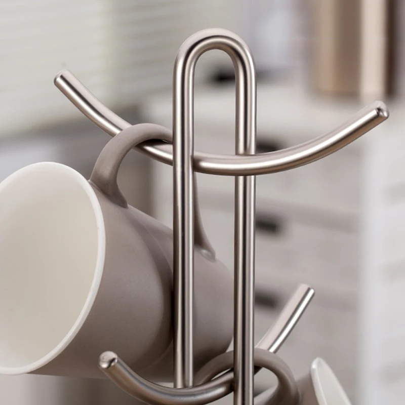 Kitchen Storage rack Standing Cup Of Coffee Organizer Coffee Tea Cup Storage Holder Stand Home Kitc