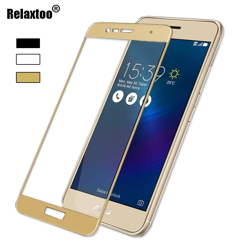 Защитное стекло закаленное 9H для Asus Zenfone 4 Max ZC554KL ZC520KL Live ZB501KL 3 MAX ZC553KL|tempered glass|full cover