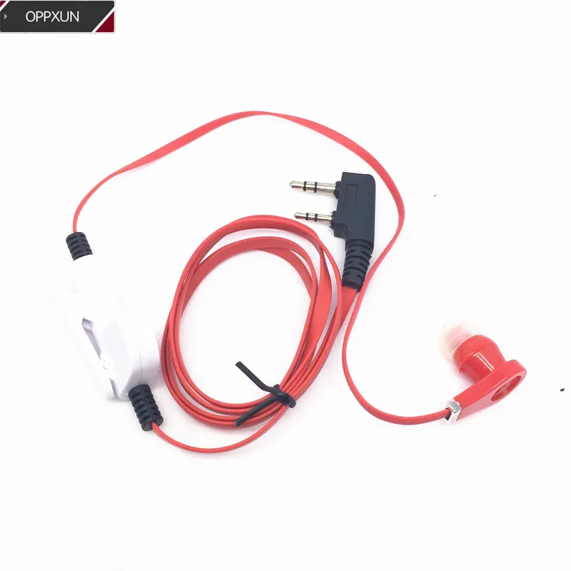 

5PCS Red Moore Headphones for baofeng UV5R BF888S uv82 PUXING px777 px888k QUANSHENG uv2 two way radios