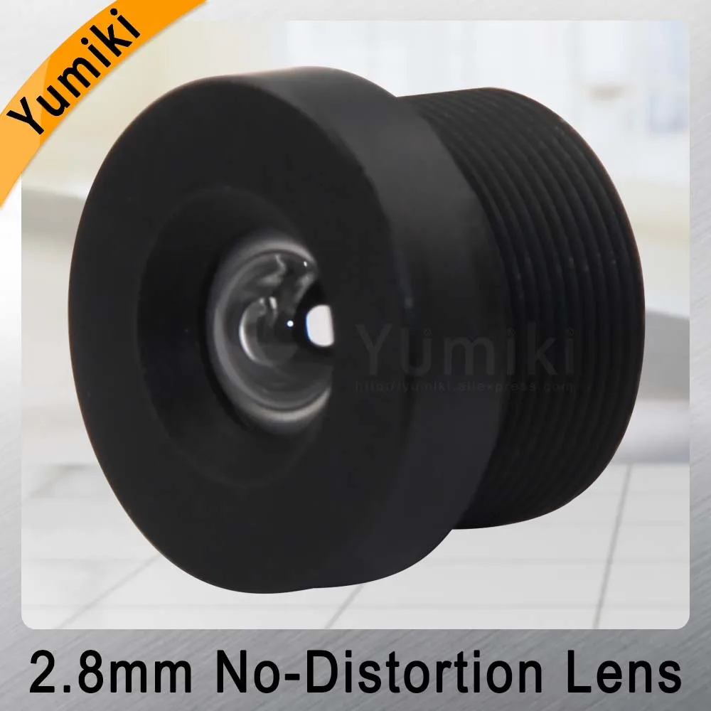 Yumiki 2MP 2 8 мм объектив 1/3 дюйма F1: 6 M12 * 0 5 IR 110 градусов HFOV без искажений для Gopro DJI Phantom