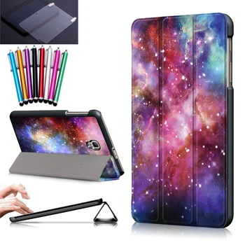 

Ultra Slim Smart Case for Samsung galaxy Tab A 8.0 SM-T380 SM-T385 2017 tablet magnetic stand cover +screen protector