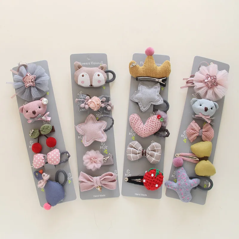 New 5pcs/set Baby Girls Cute Hairpins Children Star Cartoon Hair Clips Kids Handmade Floral Barrettes Accessories Headwear Gift цена New 5pcs/set Baby Girls Cute Hairpins Children Star Cartoon Hair Clips Kids Handmade Floral Barrettes Accessories Headwear Gift цены онлайн