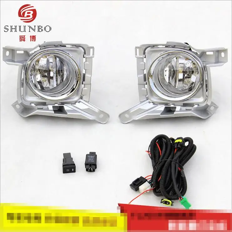 

Hireno Car Fog lights Lamp Cable Harness halogen light switch control Set for Toyota Land Cruiser LC200 2012-15 2Pcs