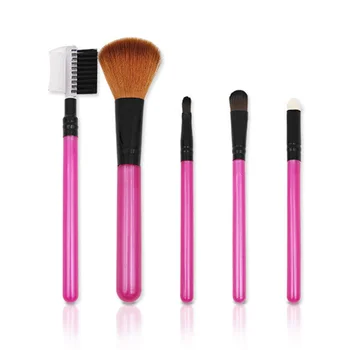 

5Pcs/Set Eye Shadow Foundation Loose Powder Eyelash Lip Brushes Double End Eyebrow Comb Cosmetic Tool Concealer Eye Makeup Brush