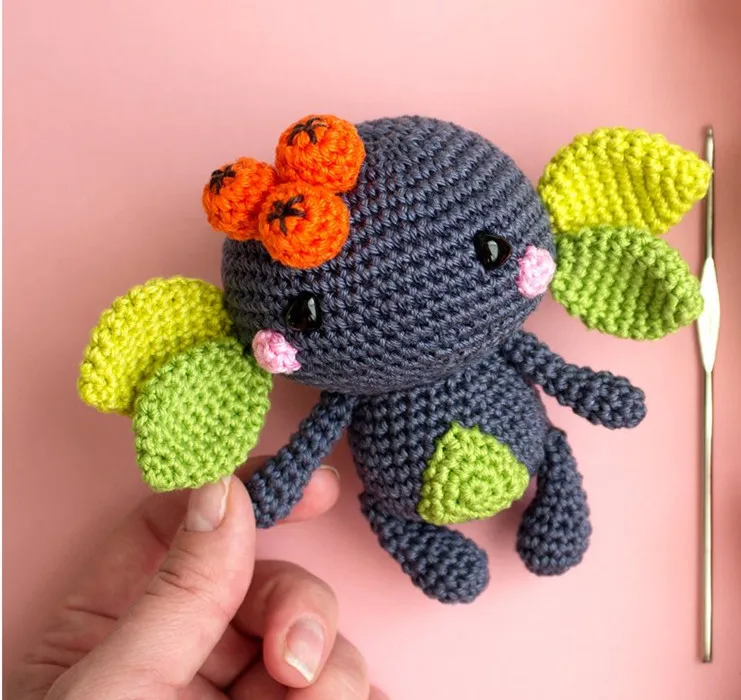 Крючком игрушки амигуруми лесной дух Номер модели w4113