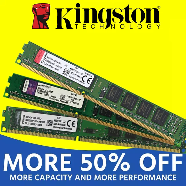 Kingston1GB 2GB PC2 DDR2 4GB DDR3 8GB 667MHZ 800MHZ 1333MHZ 1600MHZ 8G 1333 PC Память ram Memoria модуль настольный компьютер