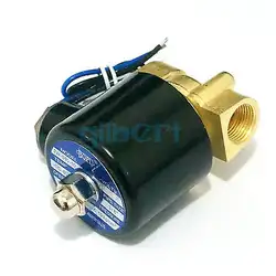 3/8 "bsp 2w-040-10 NC 12vac 24vac/DC 36vac 110vac 220vac 380vac 2 позиционный переключатель Магнитная электромагнитный Клапан газа воды