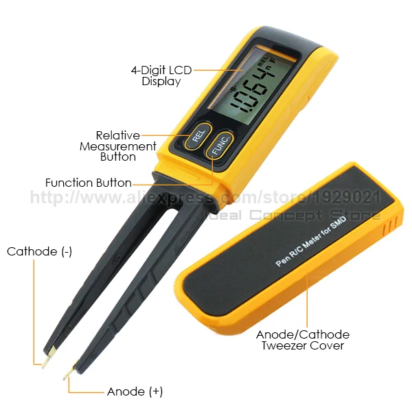 4-Ideal-Concept-Multimeter-VA-503-parts
