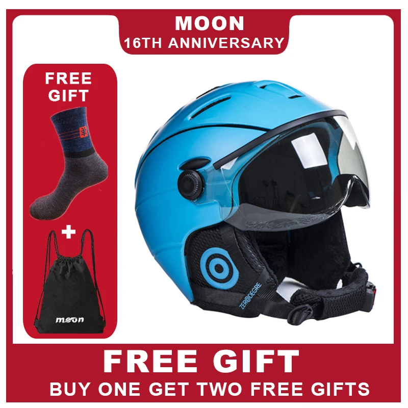 Защитные очки MOON для катания на лыжах и сноуборде|ski helmet|helmet sporthelmet skateboard |