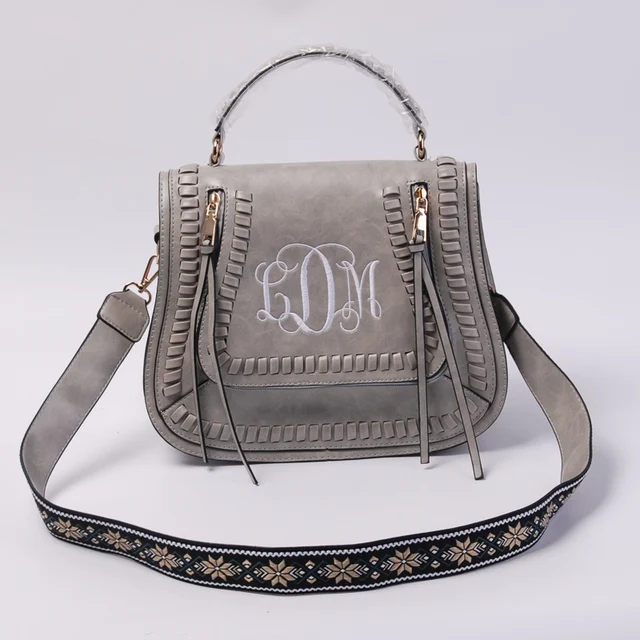 Personalized Embroidered Guitar Straps Purse Handbag 100 Faux Personalized Embroidered Guitar Straps Purse Handbag 100 Faux Leather Perfect Quality Cross Body Bag For Women