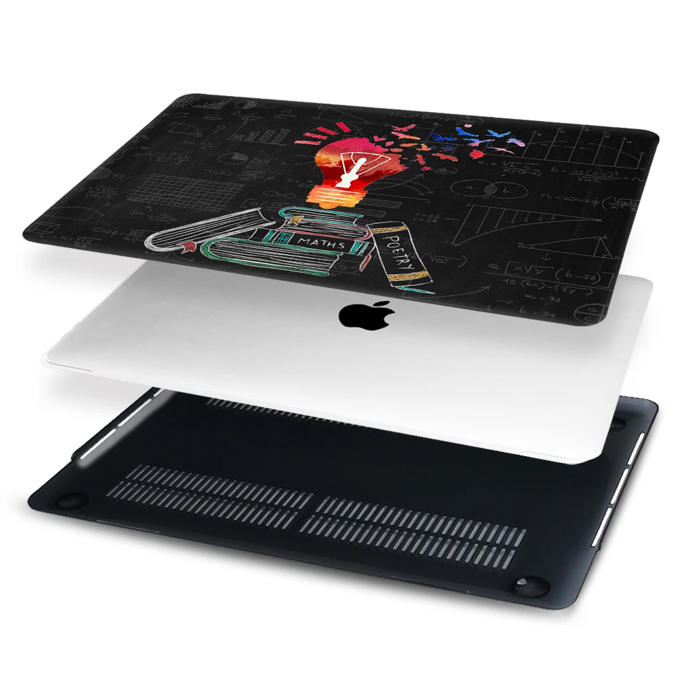 Redlai Plástico Case de Escudo Duro para Macbook Air Pro Retina 11 12 13 15 1416 m2 2023 A2779 A2780 m1 A2338 Tampa do Laptop A2179 A2681 - Imagem 6