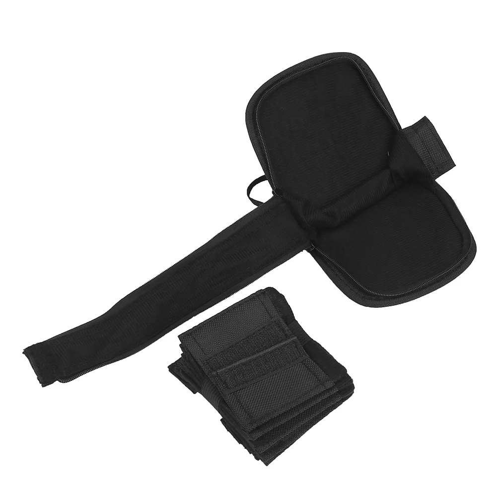 Soonhua 9 слотов сумка для камеры прочный нейлоновый фильтр кейс; кошелек; Сумочка Аксессуары для камеры с двойной молнией съемный плечевой ремень