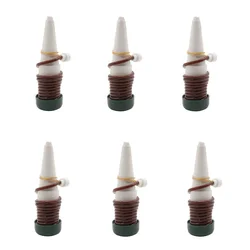 8 pcs/lot Automatic Self Watering Probes Plant System Ceramic Spikes Creative Gardening Flower Pot Potted Drip Device