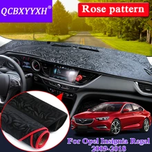 Автомобильный Стайлинг Противоскользящий коврик для Opel Insignia Regal 2009-2018LHD& RHD розовый узор приборной панели коврик защитная накладка тент чехол для подушки
