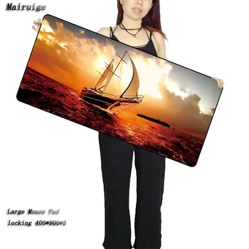 

Mairuige Shop Ship At Sea 900*400*2mm Free Shipping Large Mouse Pad Keyboards Mat for League of Legends CS Go for Game Player