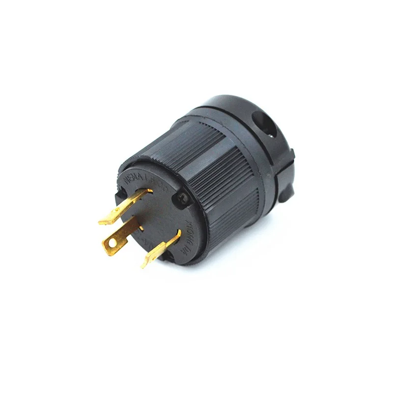 American 3PIN Anti tripping plug 30A 250V Power Plug for Generator