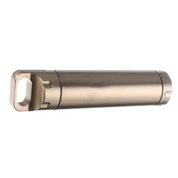 

Waterproof CNC Bottle Aluminum EDC Survival Capsule Sea Case Box Container Lid