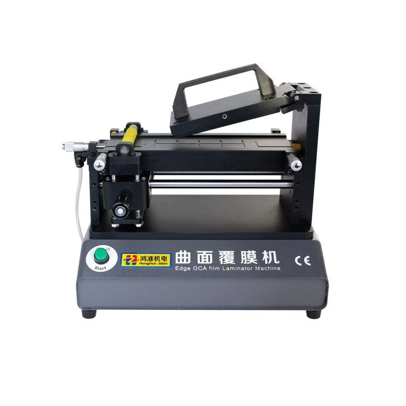  LY 976 all in one flat semi-Auto Vacuum OCA film laminator machine 5 edge screen moulds S7 S8 S8+ S