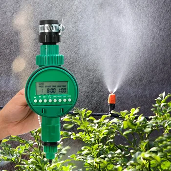 

Water Timer Garden Irrigation Controller LCD Display Automatic Smart Electronic Irrigation Controller Digital Watering System 7