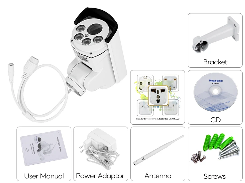 10x zoom Wifi ip-камеры 5MP беспроводная IP Bullet cctv камеры 5MP HD Onvif IR наружные wifi камеры безопасности P2P 5MP