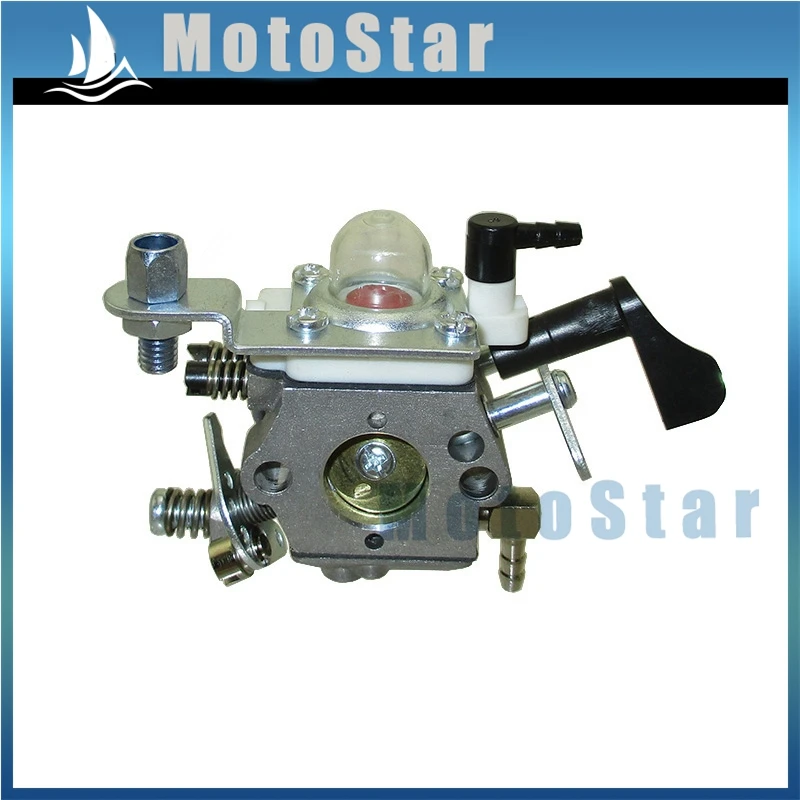 Гоночный карбюратор для 2-х тактный 43cc 49cc мини грязи КАРМАН Байк Go ped самокат Чопперы квадроцикл