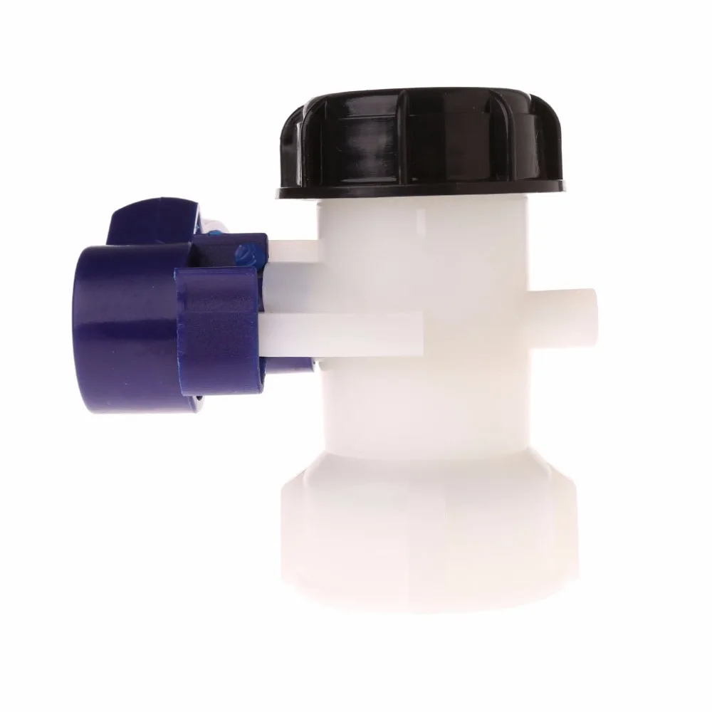 IBC Tote бак дренажный адаптер 2,4" грубая резьба для дома сантехнические клапаны 62 мм