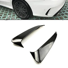 Rear Bumper Side Air Vent Stickers Fender Carbon Fiber Print For Mercedes Benz C Class W205 Sedan Sport 4 Doors цена Rear Bumper Side Air Vent Stickers Fender Carbon Fiber Print For Mercedes Benz C Class W205 Sedan Sport 4 Doors цены онлайн