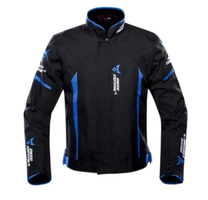 Новая Съемная мотоциклетная куртка мотоциклетная гоночная Водонепроницаемая мотоциклетная защита полный корпус Броня лето/Зима Мотоцикл 1 - Цвет: 7