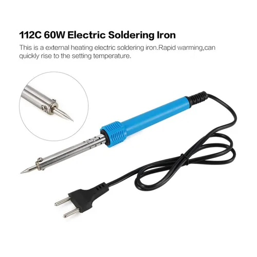 112C 60W Electric Soldering Iron Welding Solder Electric Heat Pencil Soldering Irons Repair Tool Soldering tool Pen Lahore