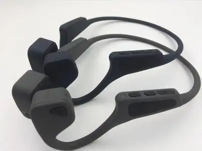 Костная проводимость беспроводные стерео наушники Bluetooth гарнитура спортивные наушники с микрофоном для бега PK AfterShokz Trekz Air